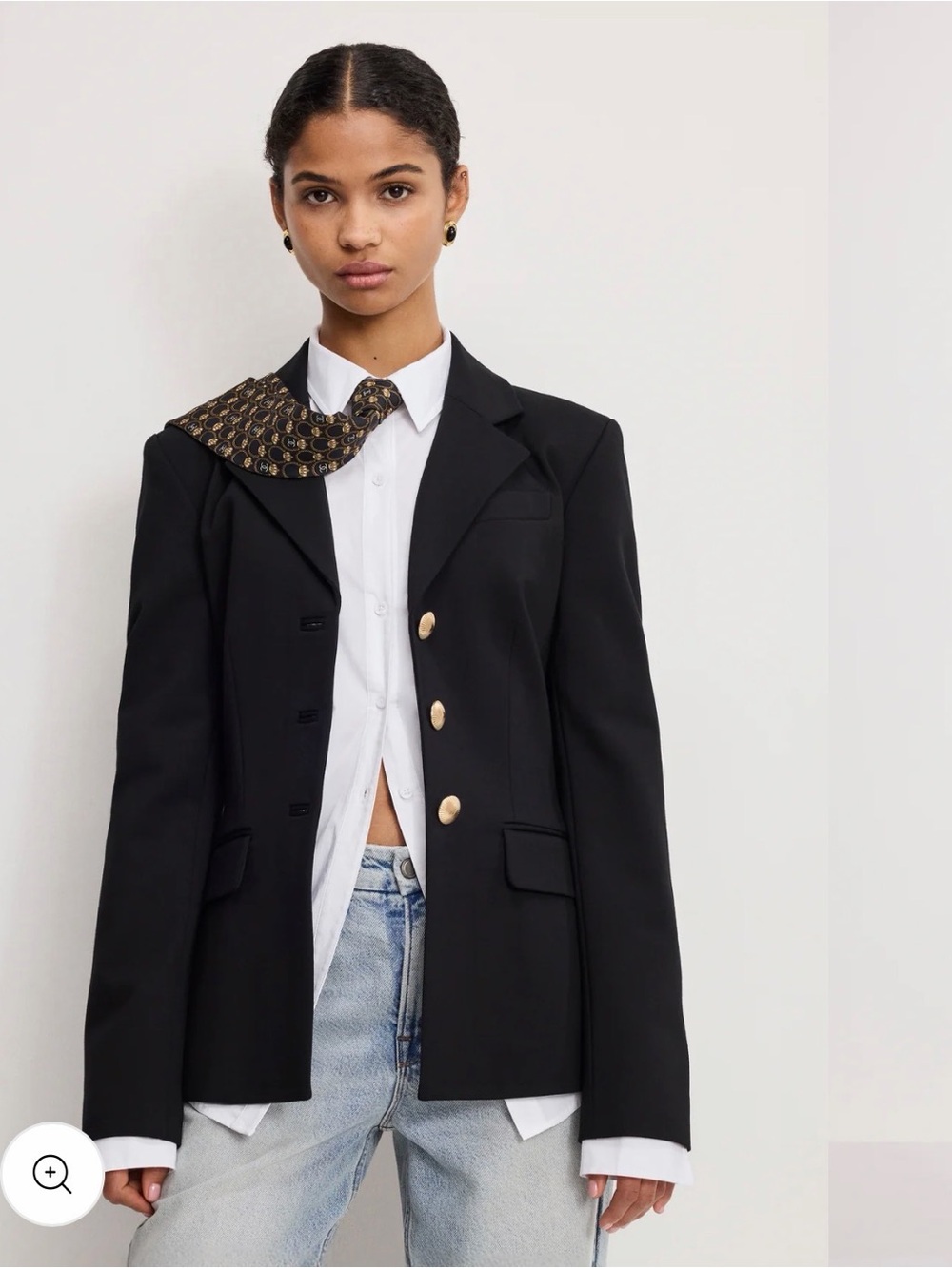 Soft Stretch Ponte Classic Blazer